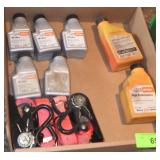 STIHL OIL, RATCHET STRAPS