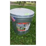 GALVANIZED BEHRENS TRASH CAN PAIL