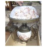 VINTAGE B & H ELECTRIFIED HANGING LIGHT  **NEEDS>>