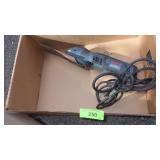 BOSCH FINE CUT SAW (TURNS ON)