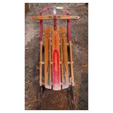 VINTAGE GLADDING WOODEN SLED 3
