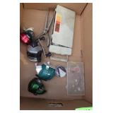 ASST. LURES, 2 ZEBCO REELS, 2 JOHNSON REELS, ETC