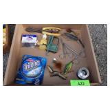 LURES, HOOKS, FISH SCALE, MITCHELL SPOOL, TRILENE>