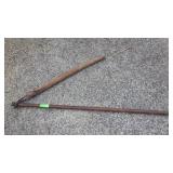 VINTAGE GRAIN THRESHING FLAIL