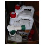 WEED KILLER (1 FULL, 1 NEAR HALF FULL, SPRAY FULL)