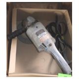 SKIL DISC GRINDER - TURNS ON - CORD IS CRACKING