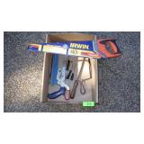 IRWIN UNIVERSAL SAW, CRAFTSMAN HACK SAW & BLADES>>
