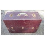 VINTAGE TOOL BOX 20 x 8 x 14