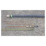 VINTAGE MONTAGUE SPLIT BAMBOO FLY ROD