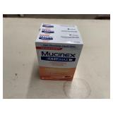 3 PACKS OF MUCINEX