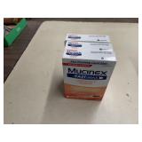 3 PACKS OF MUCINEX