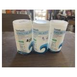 3 DISINFECTING WIPES