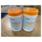 2 SANITIZING WIPES