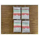 4- 6 PK WASH CLOTHS