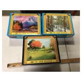 LOT OF 3 PUZZLES