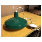 GREEN HANGING LAMP