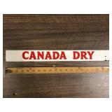 CANADA DRY METAL SIGN