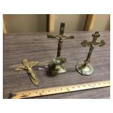 LOT OF 3 CROSSES