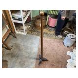 CHRIS CRAFT FLAG POLE ON IRON BASE