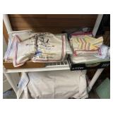 LINENS ON SHELF ONLY