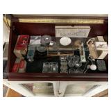 CONTENTS OF DISPLAY CASE