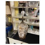 LARGE LAMP FULL OF SHELLS