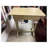 PAINTED 1 DRAWER STAND