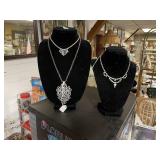 NECKLACES ON DISPLAYS