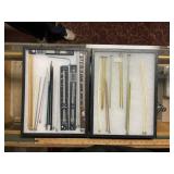 CASES WITH KNITTING TOOLS