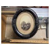 ANTIQUE PHOTO IN FRAME