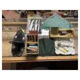 BUTTONS, SILVERPLATE AND ASSORTED