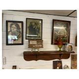 SHELF AND FRAMED PRINTS