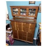 NICE EARLY DENTIST 26 DRAWER CABINET WITH MARBLE E