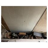 LOT OF FURNITURE PARTS AND MISC