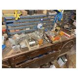 HARDWARE BINS AND MISC DREMEL NOT INCLUDED