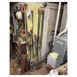 LARGE LOT OF CLAMPS