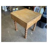 BUTCHER BLOCK TABLE