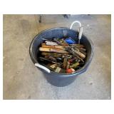 BUCKET FULL OF HAND TOOLS