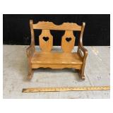 WOODEN DOLL ROCKER