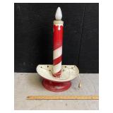 VINTAGE CHRISTMAS CANDLE LARGE