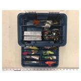FISHING BOX WITH TACKLE FISHING BOX WITH TACKLE