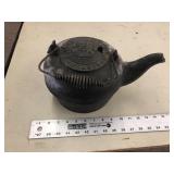 SIGNED IRON KETTLE SIGNED IRON KETTLE