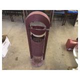 CAST OUTDOOR CIGARETTE STAND CAST OUTDOOR CIGARETTE STAND