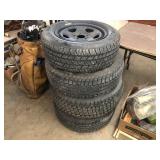 ASSORTED TIRES LIKE NEW