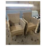 4 outdoor chairs