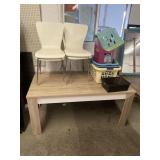 Country table and 4 chairs