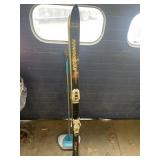 Skis and cleaner