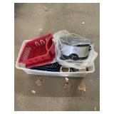Tote with contents