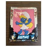 Vintage smurfs puzzle
