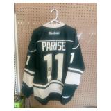 Parise signed jersey with COA